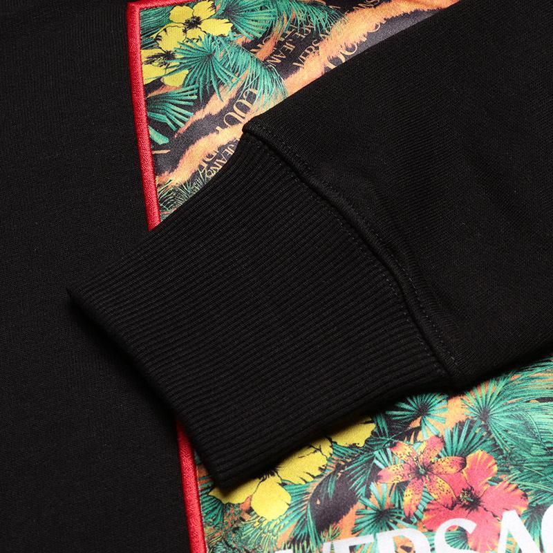 VERSACE JEANS COUTURE 范思哲 男士 棉质圆领长袖卫衣运动衫 B7GVB7KM 30328
