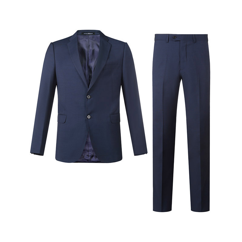 阿玛尼emporioarmani男士绵羊毛西装西服套装h31vmb01502