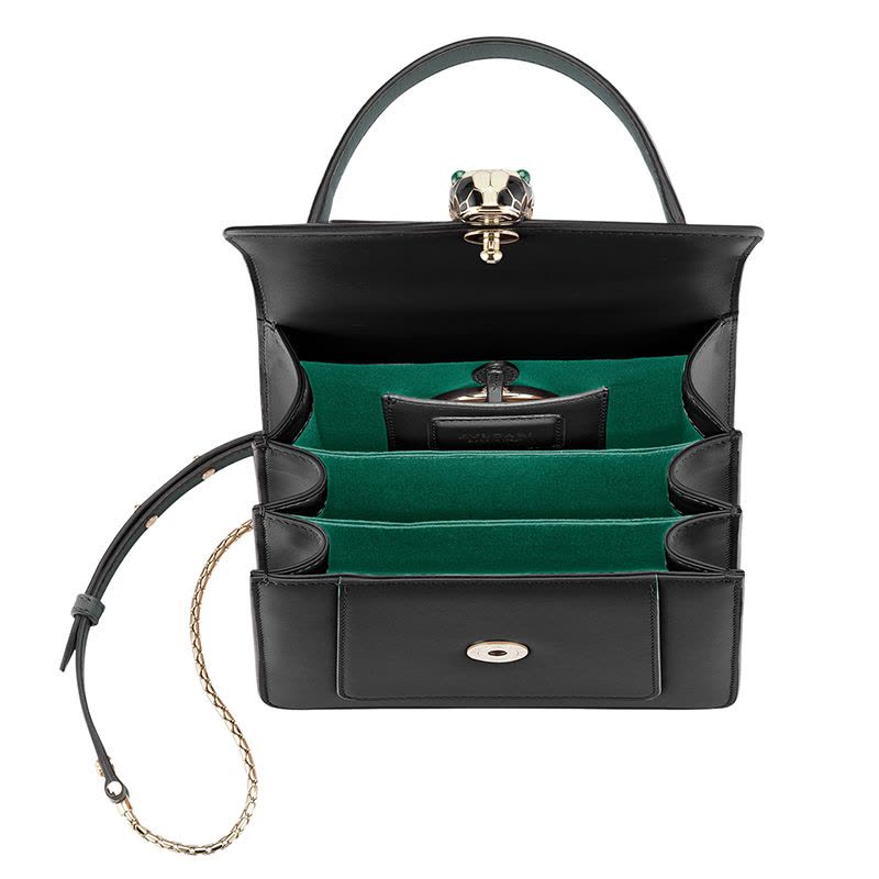 【预定】BVLGARI宝格丽 SERPENTI FOREVER 经典蛇头单肩包18*16*9.5CM图片