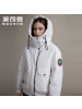 波司登女新款短款时尚羽绒服工装外套冬季_1