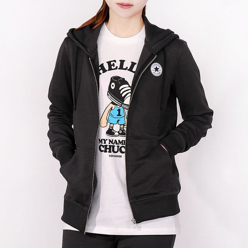 Converse春季匡威夹克外套女运动服休闲10003350-A01图片
