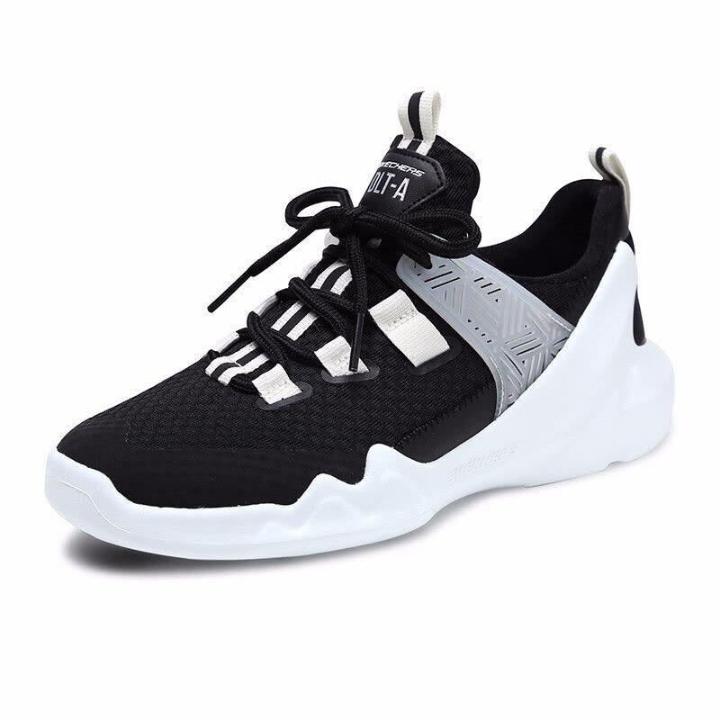 Skechers斯凯奇女鞋2019DLT-A一脚穿镂空休闲熊猫鞋66666104图片