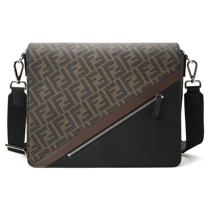 预售FENDI 芬迪 男士手拿包 FF标识老花款7VA521图片