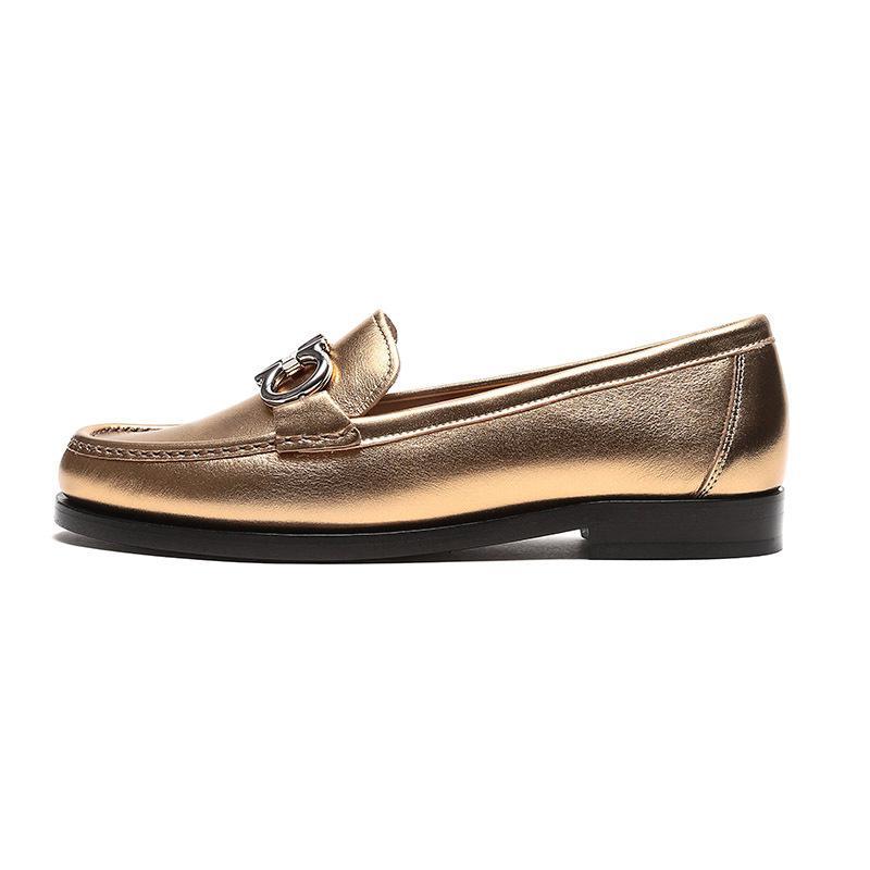 Salvatore Ferragamo 菲拉格慕 女士皮革休闲鞋 0693738