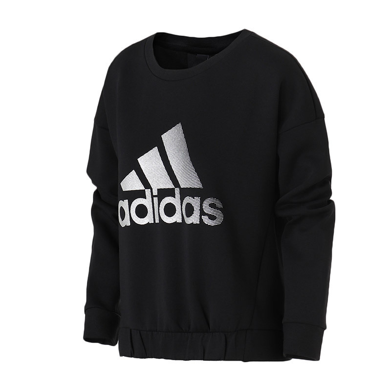 【自营】adidas阿迪达斯女卫衣长袖圆领秋冬休闲运动服DX7199