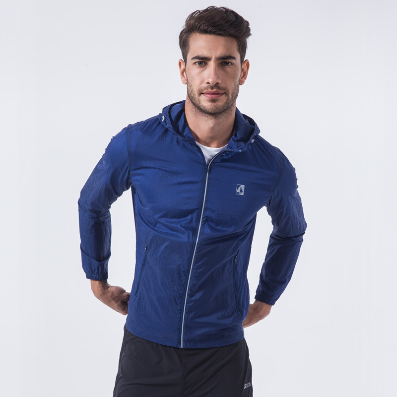 圣弗莱sevlae夏季男式轻薄风衣户外防晒衣透气皮肤衣9122695316视频