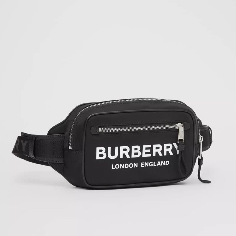 【预定】BURBERRY/博柏利 徽标印花 ECONYL? 腰包 24*5*15CM织物\人造革图片