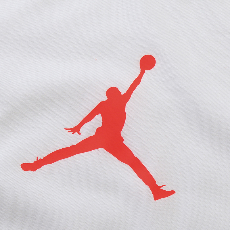 NIKE男装短袖T恤Jordan经典LOGO圆领套头针织运动服BQ6741