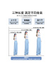 天丝软牛仔裤女夏季薄款2025新款高腰直筒窄版小个子冰丝阔腿长裤
