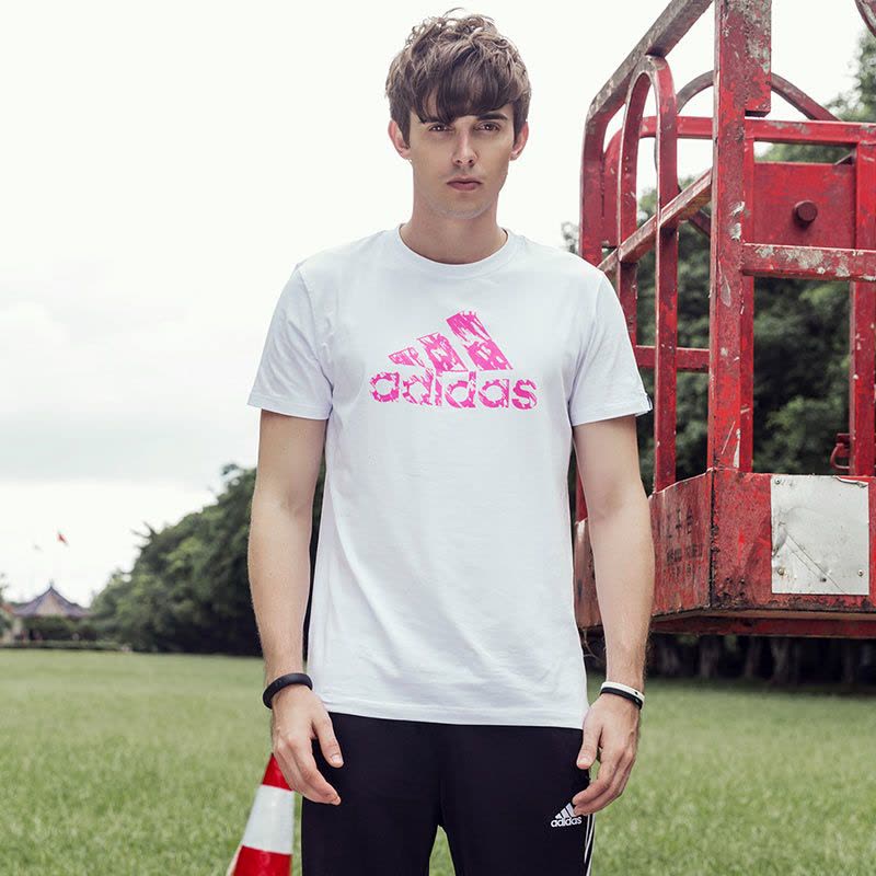 阿迪达斯adidas男装短袖T恤-ADITSG2-WP图片
