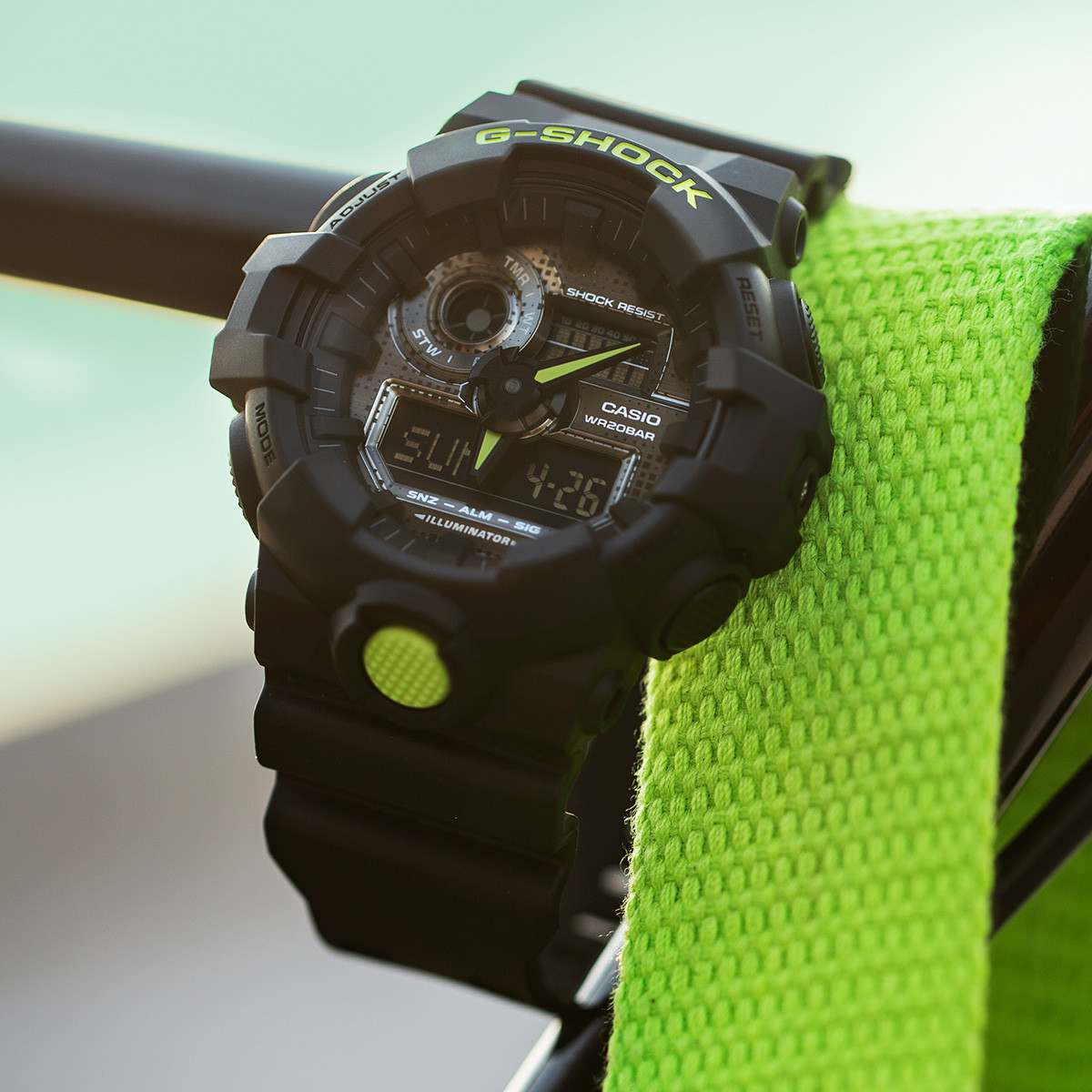 casio卡西欧手表2020硬碰硬主题系列白敬亭同款防震防水照明运动男士