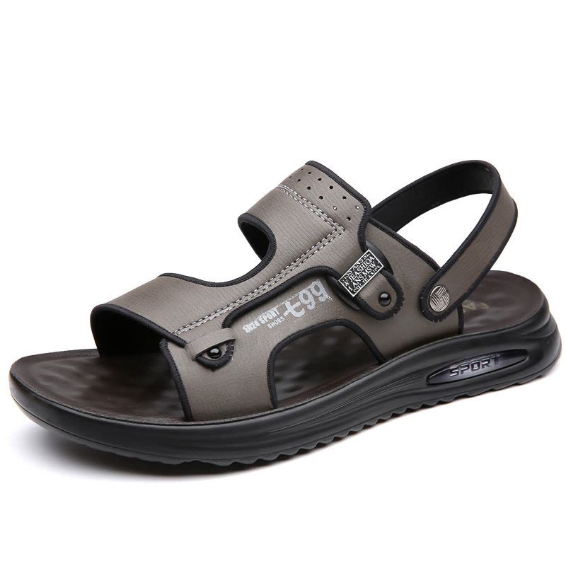男士凉鞋男潮新款外穿耐磨沙滩鞋软底软面男式凉拖鞋图片