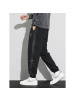 上新个性潮流设计裤子男冬季厚款高品质仿牛莱赛尔休闲束脚裤