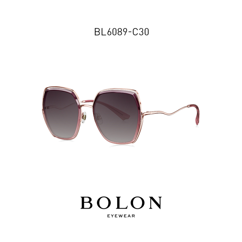 BOLON暴龙太阳镜女大框墨镜时尚潮流眼镜BL6089