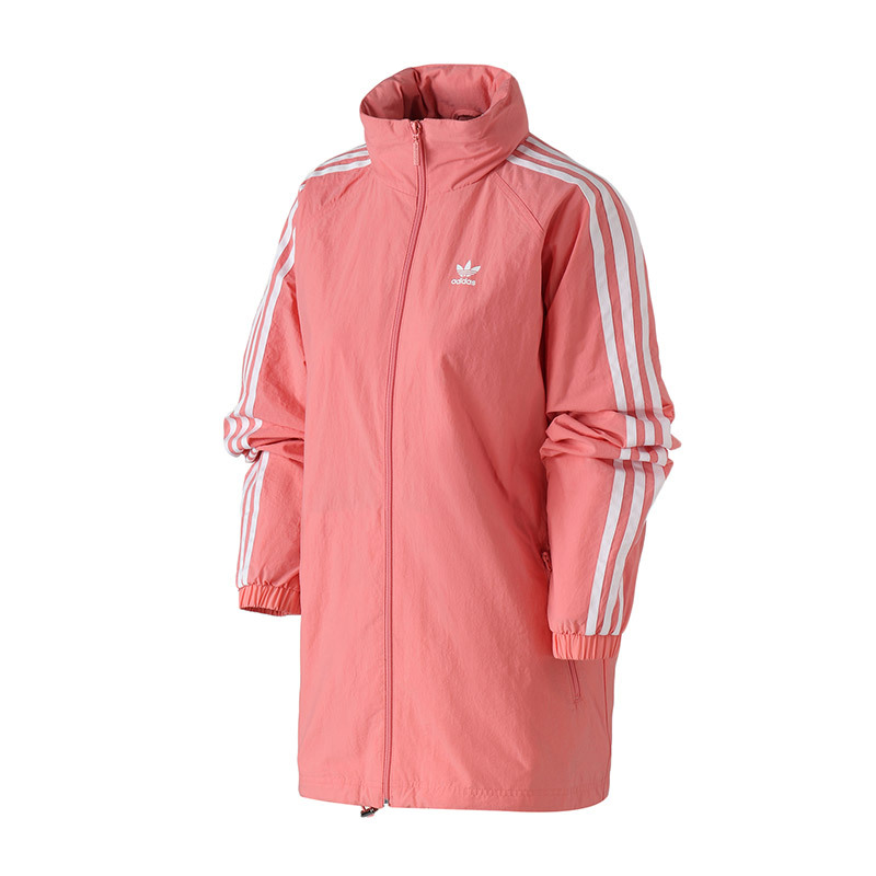 adidas阿迪达斯三叶草女装连帽运动休闲外套DH4591