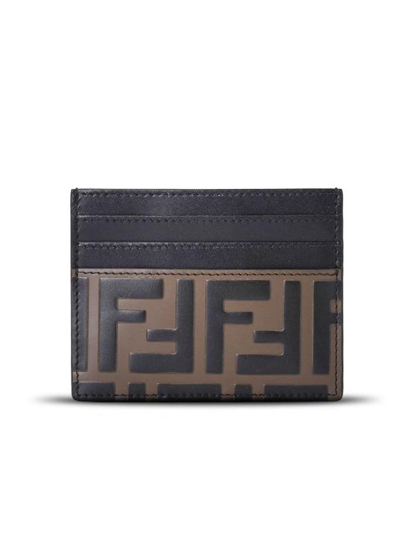 Fendi FF压花 男女款卡片夹 8M0269
