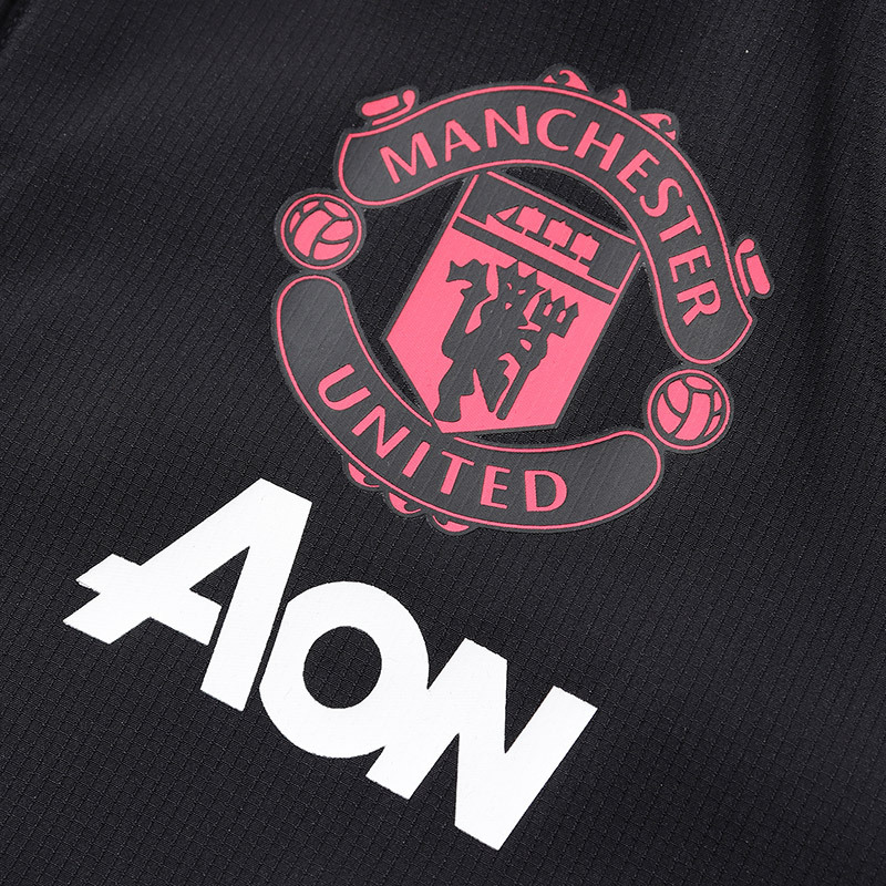 adidas阿迪达斯男子夹克外套MUFC曼联足球运动服CW7628 M CW7628黑色