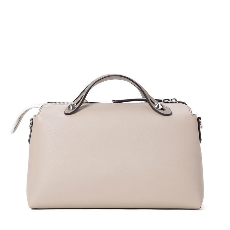 FENDI/芬迪 女包BY THE WAY拼色中号手拎斜挎包 8BL124图片