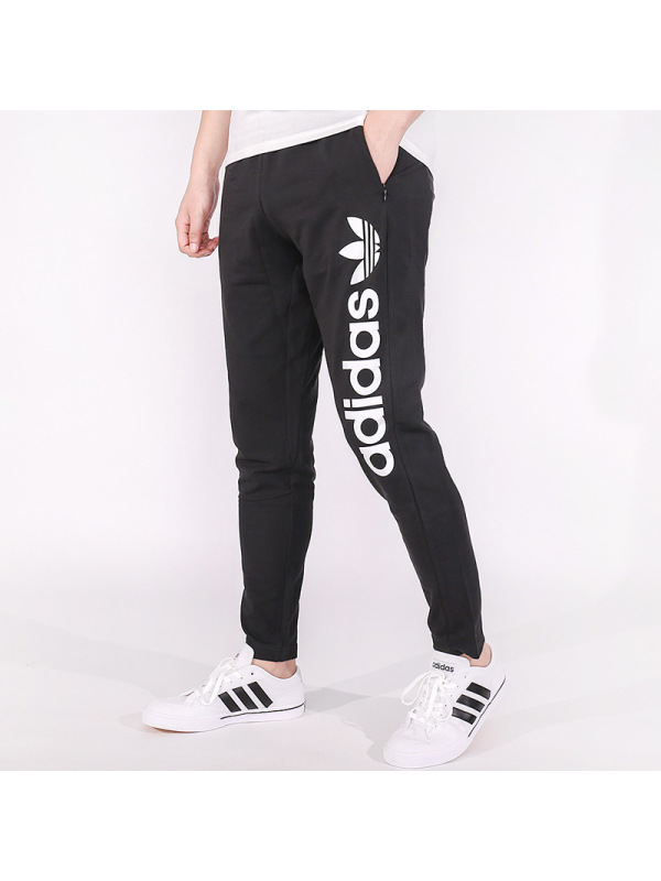 Adidas阿迪达斯三叶草男裤秋季休闲运动裤透气长裤BQ5402