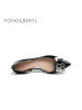 Fondberyl/菲伯丽尔方扣漆面牛皮女单鞋FB71114002