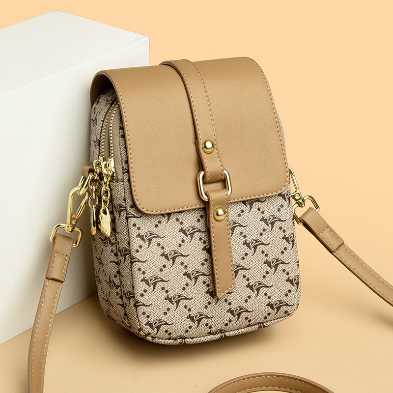 包包女包新款大气女士手机包斜挎包女妈妈包单肩包女