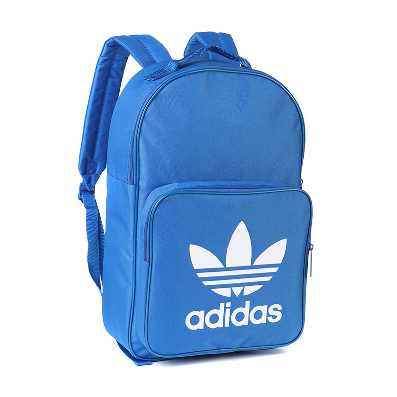 adidas阿迪达斯三叶草男子女子双肩包运动休闲配件BK6722 BK6722蓝色