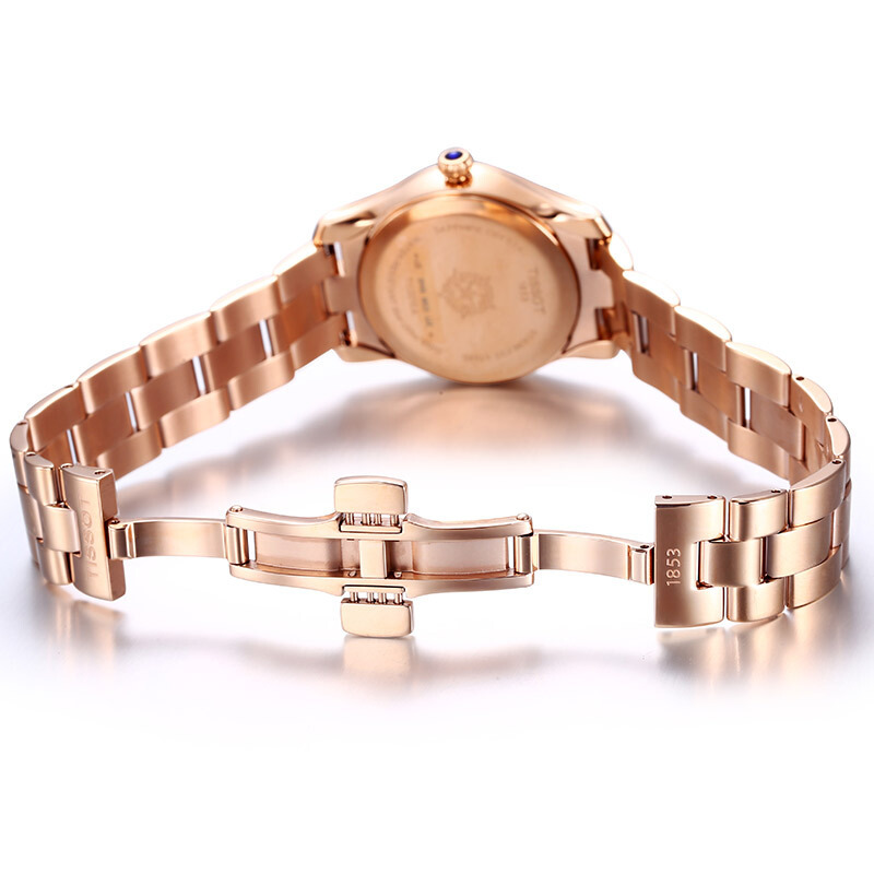 天梭tissot手表海浪系列石英女士手表