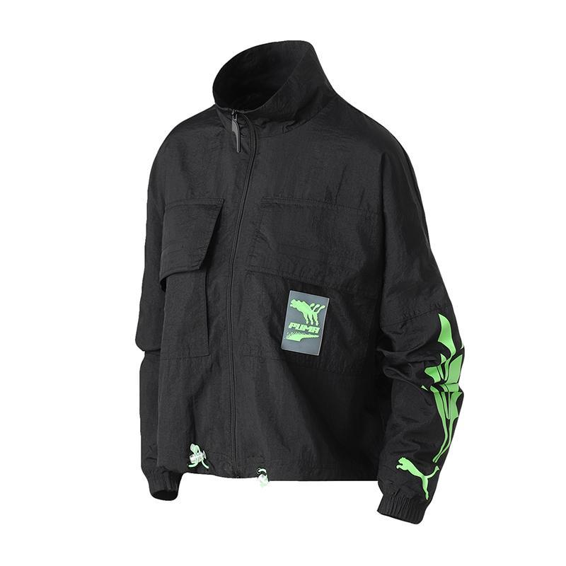 PUMA彪马女装运动服休闲梭织外套夹克599187