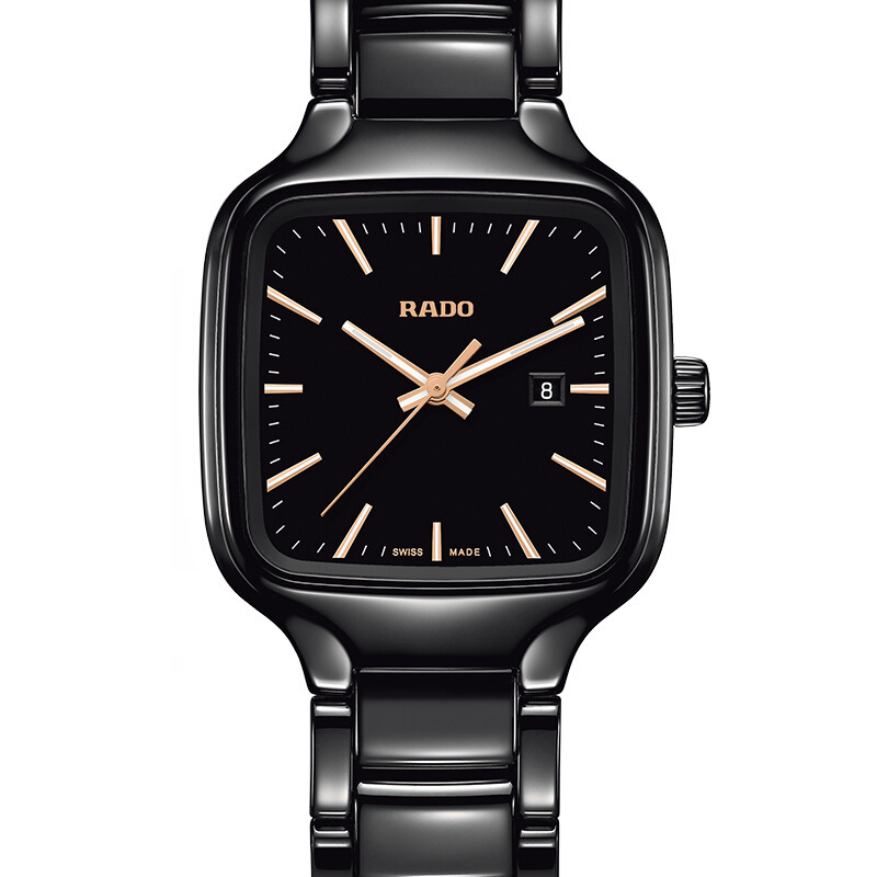 雷达(RADO)瑞士手表真系列时尚休闲简约商务石英女士手表R27080162