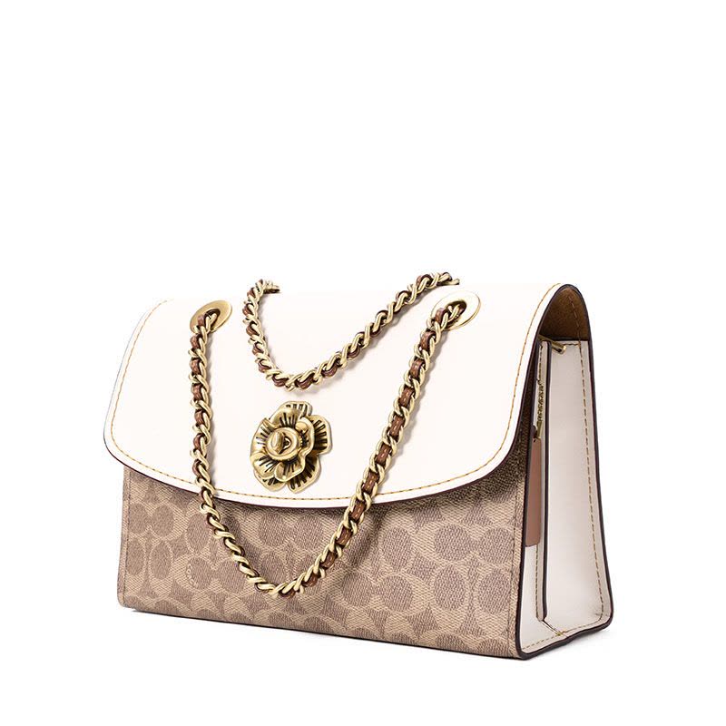 预订 COACH PARKER 山茶花单肩包 30585 25x16.5x9.5CM图片