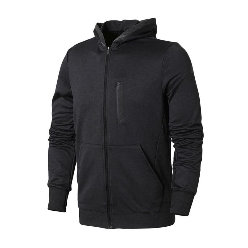 adidas阿迪达斯男子夹克外套跑步训练运动服BR2433 S 黑色BR2433