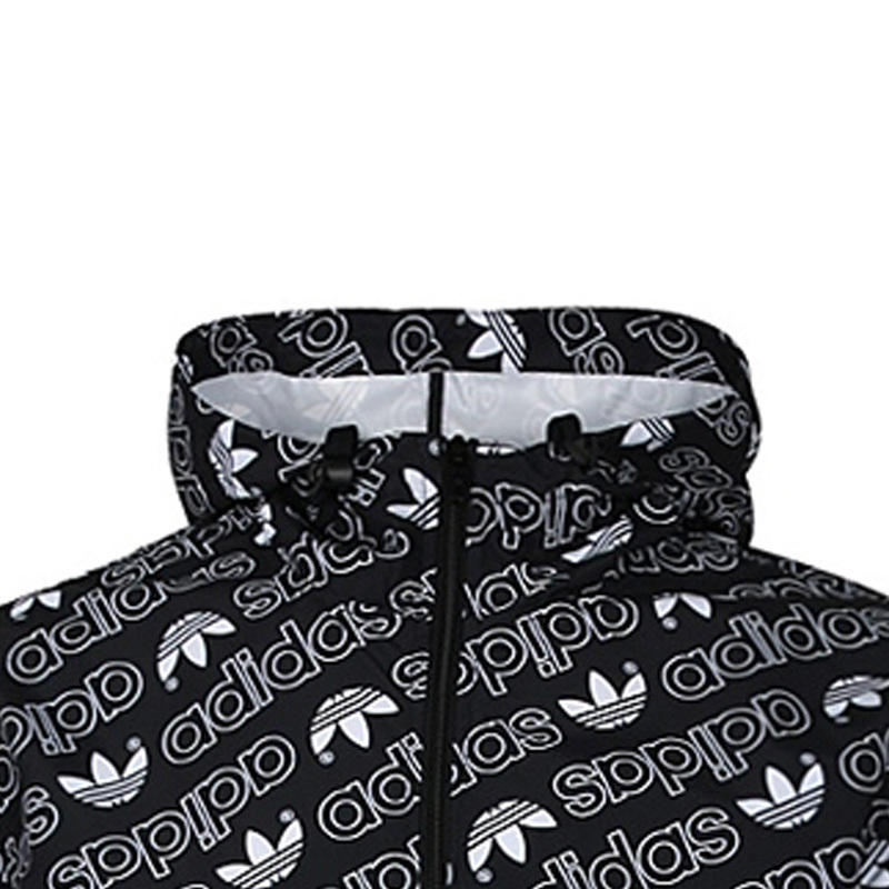 ADIDAS阿迪达斯三叶男子休闲运动舒适上衣外套防风服DH4796