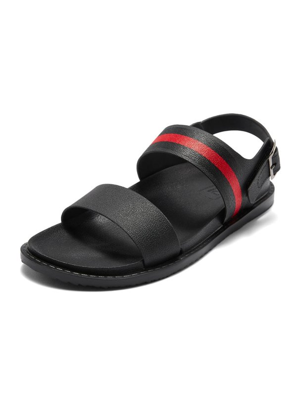 维界新款轻盈舒适拼色凉鞋沙滩鞋