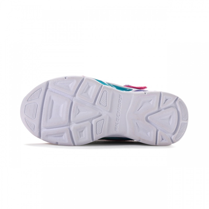 Skechers斯凯奇时尚闪灯开关女童鞋中大童透气运动休闲鞋10667L