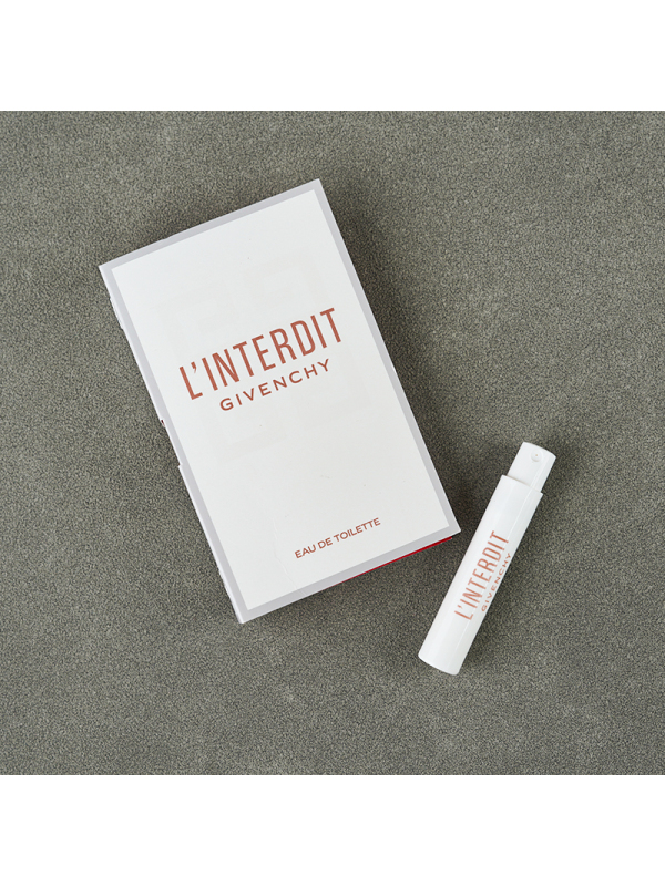 纪梵希 心无禁忌淡香氛 1mL*5支 有喷头Q版甜香 高级感香水明亮黑白调