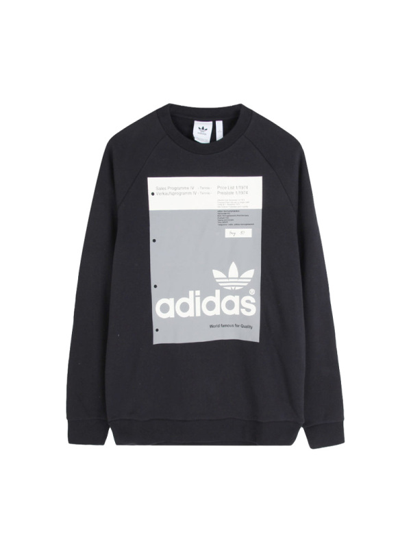 adidasOriginals阿迪三叶男子PANTONECREW针织套衫DH4