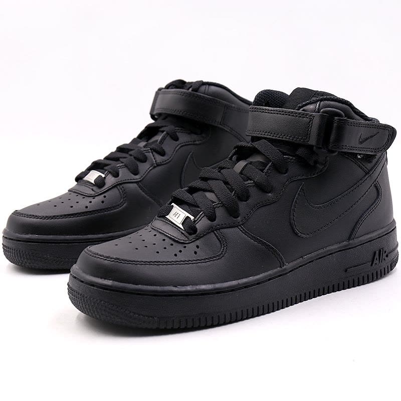 NIKE/耐克女鞋AirForce1空军一号高帮运动休闲鞋366731-001图片