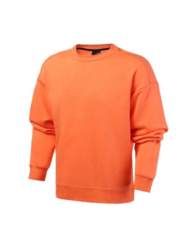 阿迪达斯男服卫衣套头圆领休闲运动服ED1990