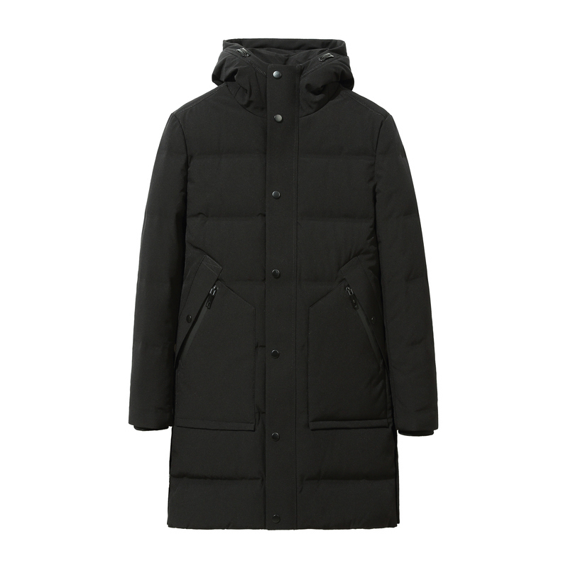 Artsdon/阿仕顿专柜同款加厚连帽中长款羽绒服2018冬季新品外套男