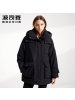 波司登女羽绒服中长款工装风新款冬季保暖外套