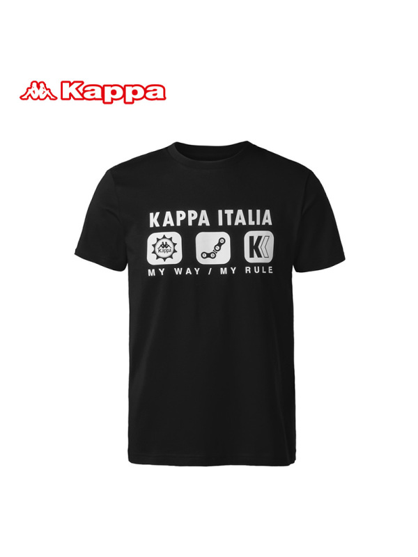 Kappa卡帕男子短袖T恤半袖圆领套头衫年夏季|K0815TD74D