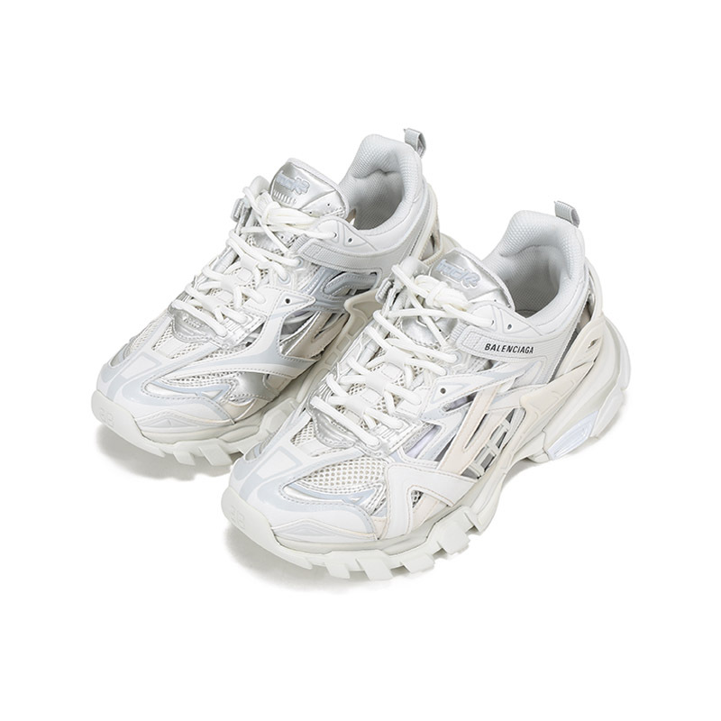 BALENCIAGA 巴黎世家 男士聚氨酯/聚酯纤维网眼Track.2系带运动鞋 568614 W2GN1