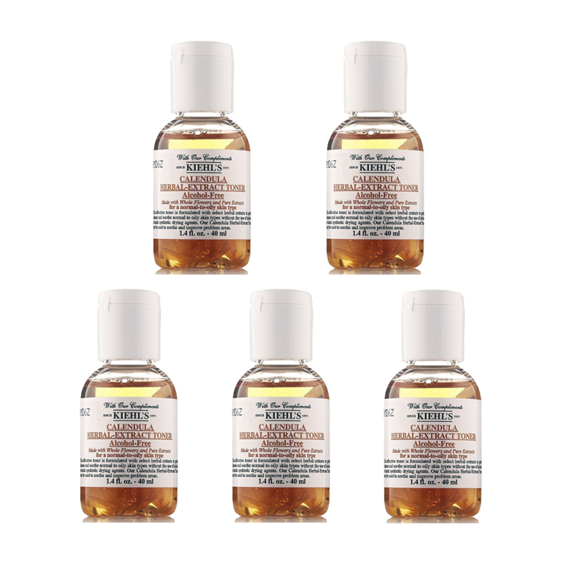 Kiehl’s科颜氏 金盏花爽肤水 中小样 40ml*5