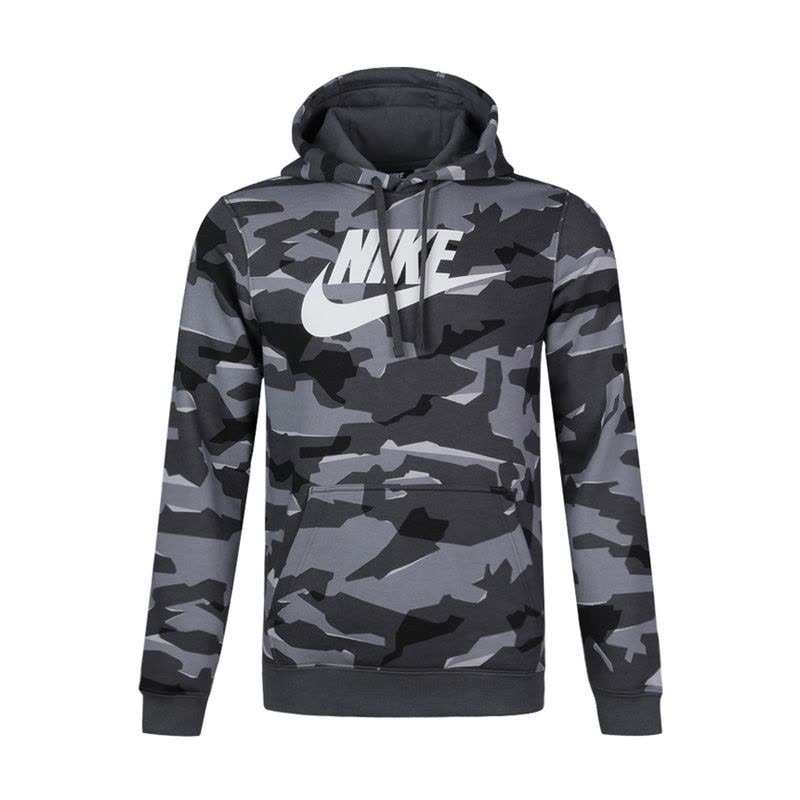 耐克NIKE2019春季男子休闲连帽迷彩套头卫衣AR2868-065图片
