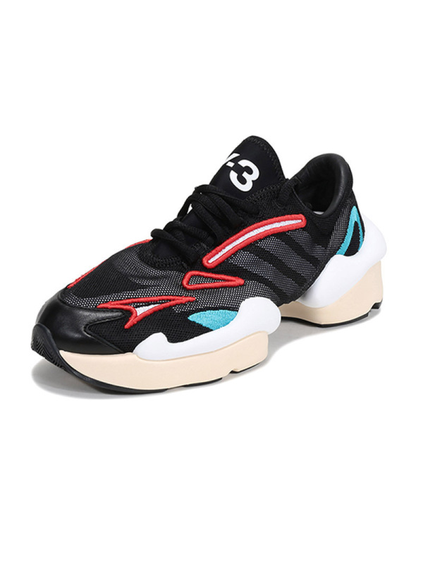 Y-3 男女同款织物系带休闲运动鞋 FX7256