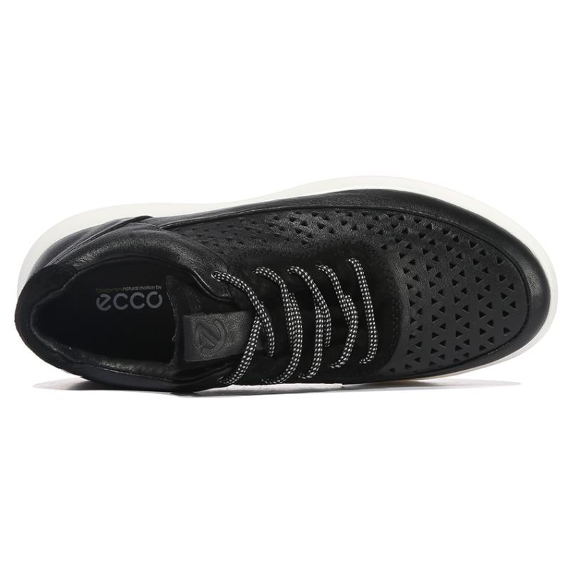 ecco爱步新款男鞋百搭透气运动休闲鞋低帮镂空单鞋赛速450604