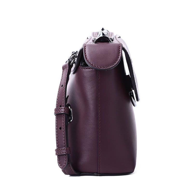 FENDI/芬迪 女包BACK TO SCHOOL迷你圆环磁扣拎斜挎双肩背包 8BZ041 19x17x9CM图片