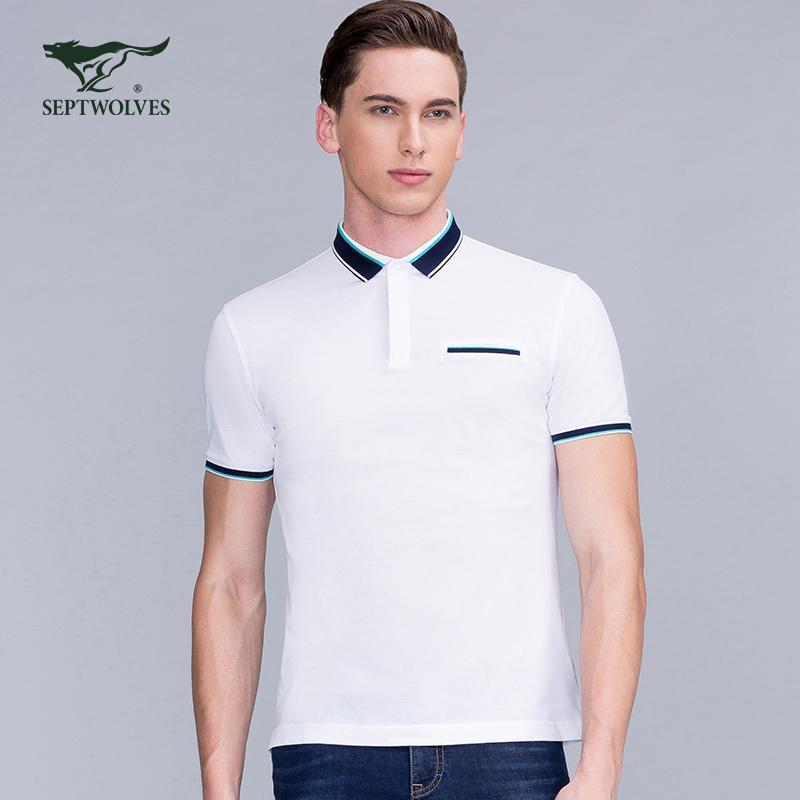 七匹狼septwolves男士t恤