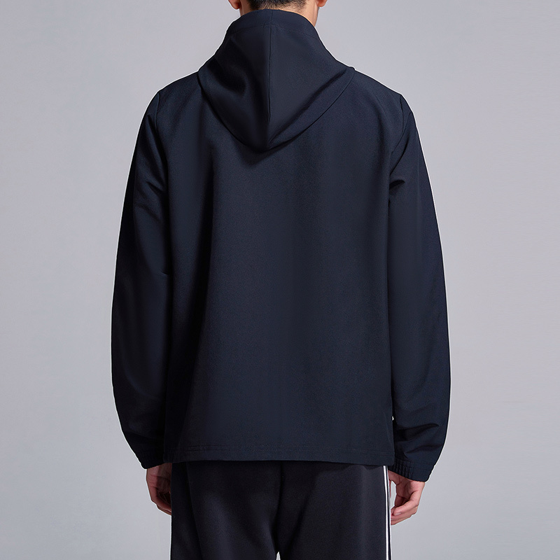 阿迪达斯男服夹克外套连帽开衫休闲运动服DQ3066