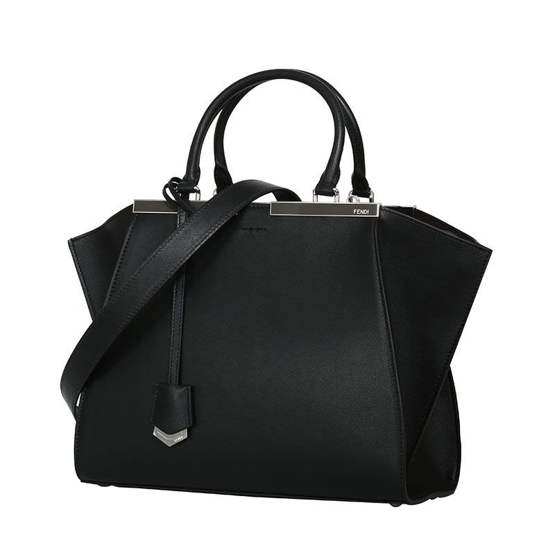 FENDI/芬迪 女包3JOURS吊牌缀饰手拎斜挎包 8BH279图片